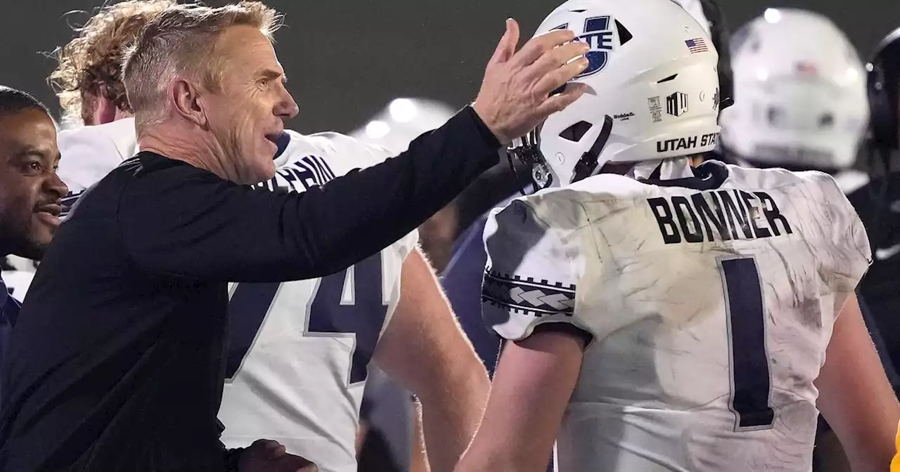 What Utah State football coach Blake Anderson has learned about recruiting local high school players