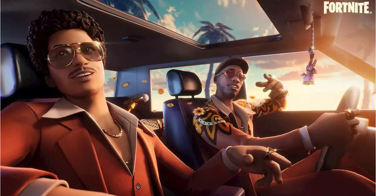 Bruno Mars and Anderson .Paak are coming to Fortnite