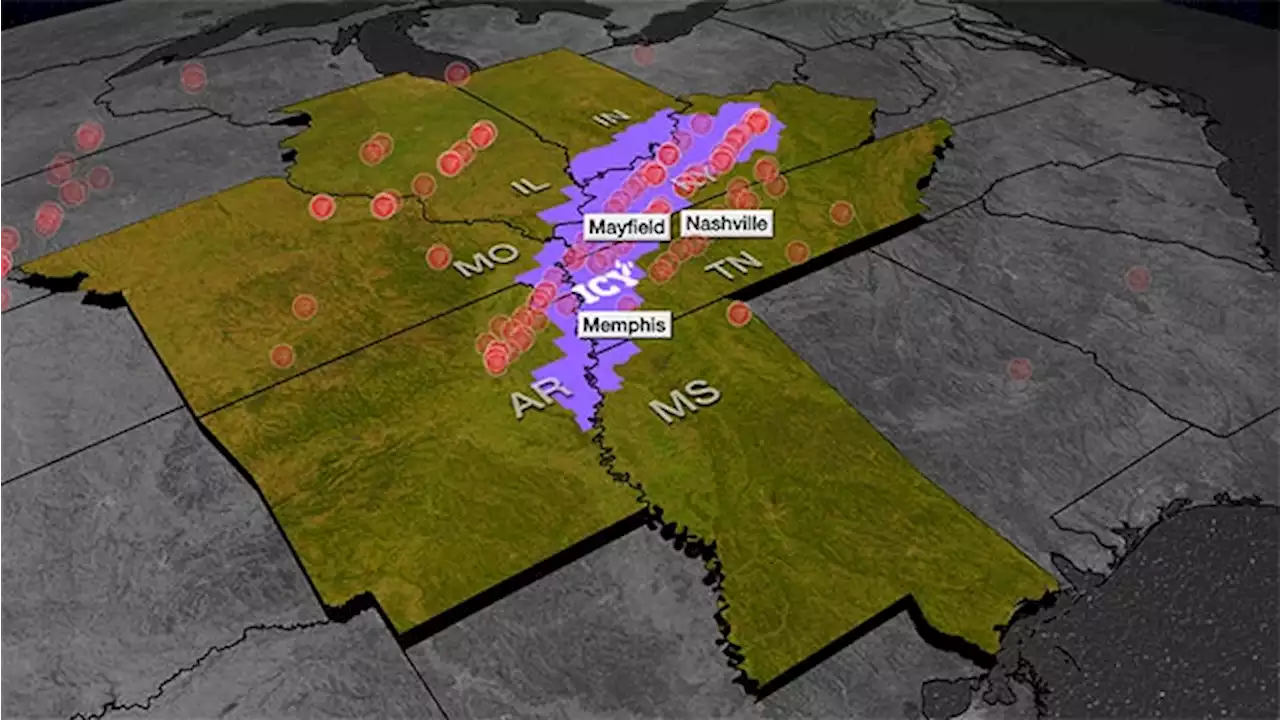 Ice Storm Expected For Tornado-Ravaged Areas of Tennessee, Kentucky, Including Mayfield | The Weather Channel - Articles from The Weather Channel | weather.com