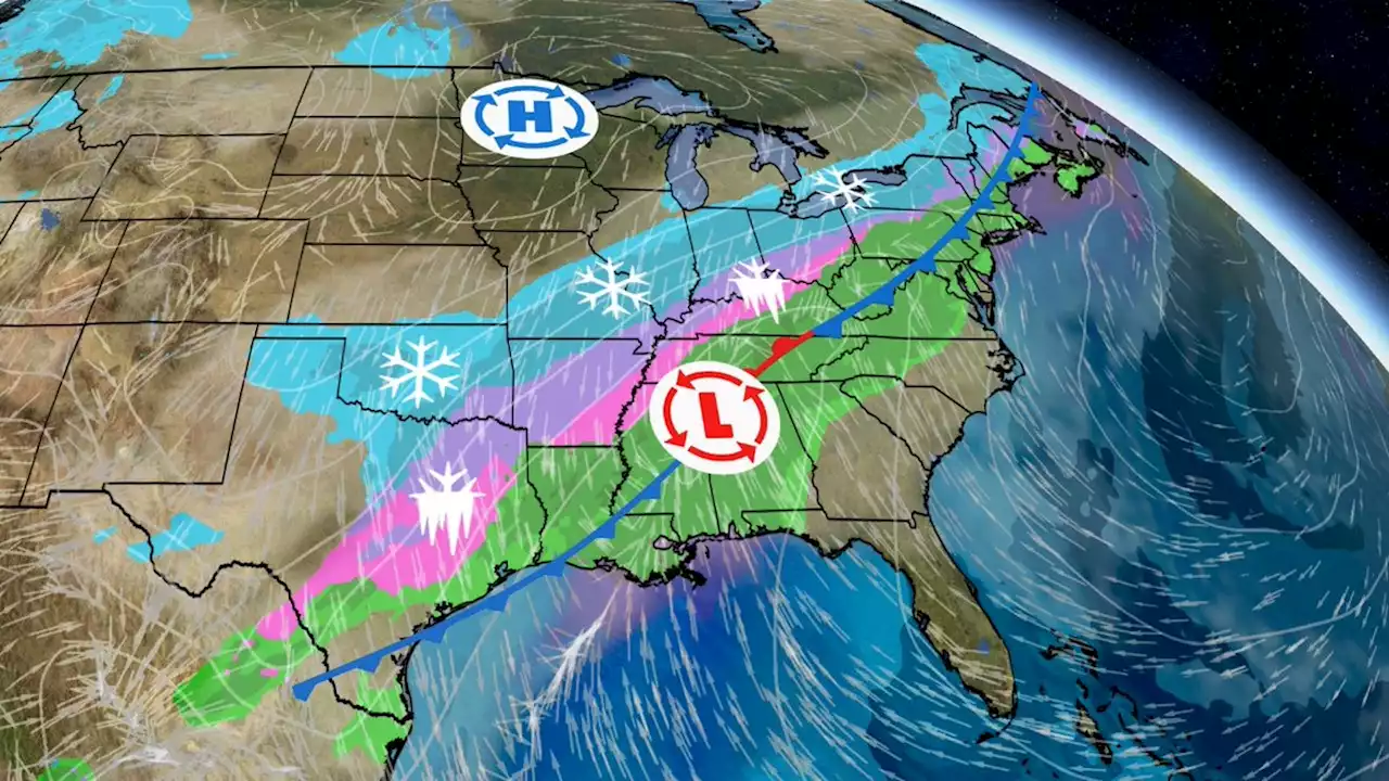 Winter Storm Landon Spreading a 2,000 Mile-Long Mess of Snow, Ice From Texas to the Midwest and Northeast | The Weather Channel - Articles from The Weather Channel | weather.com