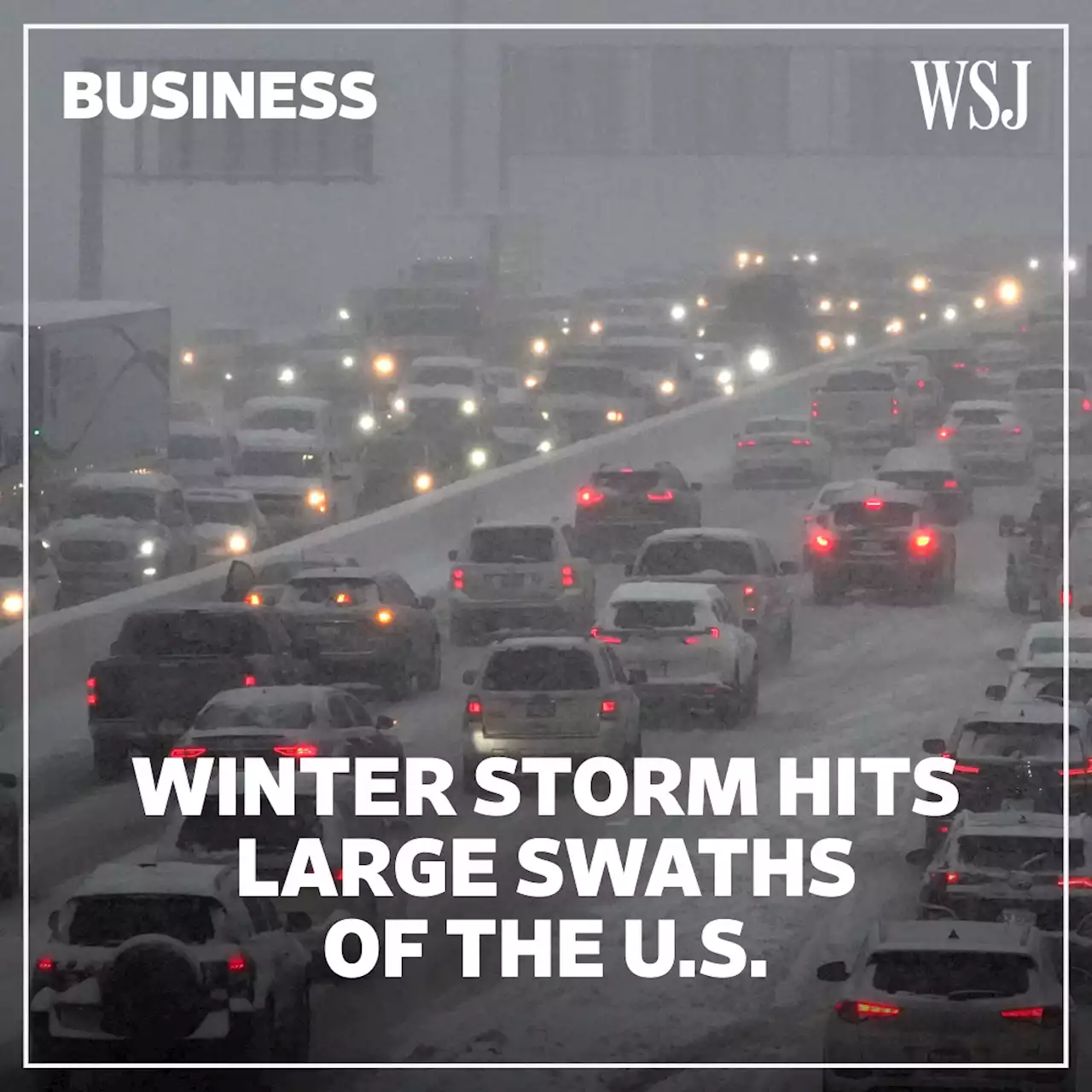 Winter Storm Causes Flight Cancellations, Weather Warnings Across Central and Northern U.S.