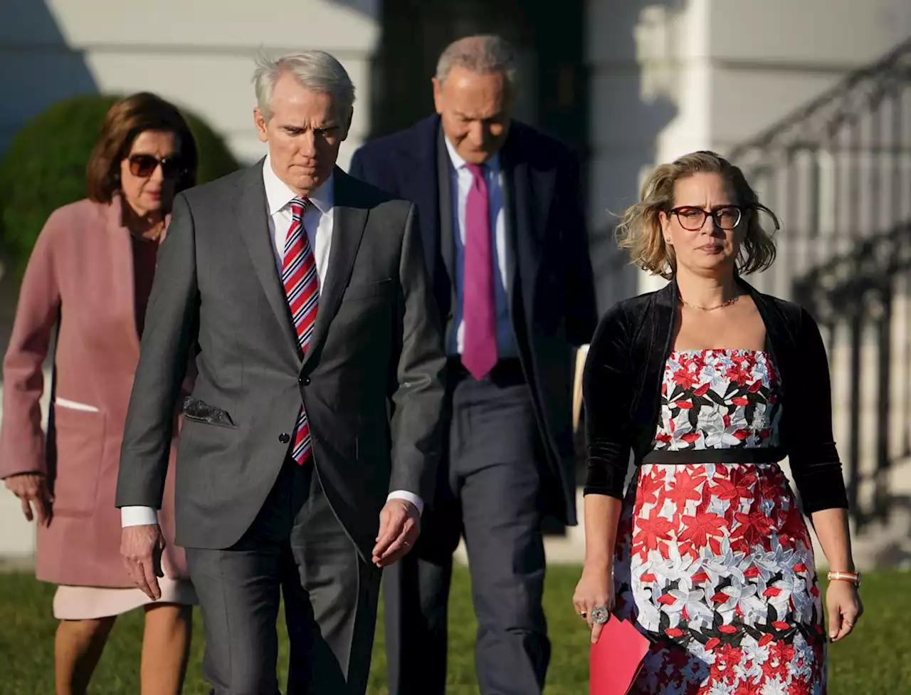 Tensions between Democrats and Sinema continue to simmer