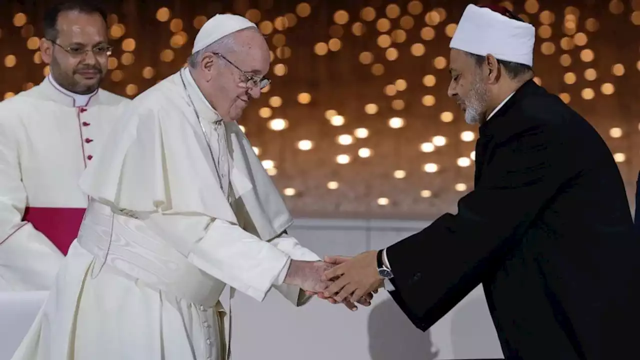 Biden joins pope, imam in calling for 'human fraternity'