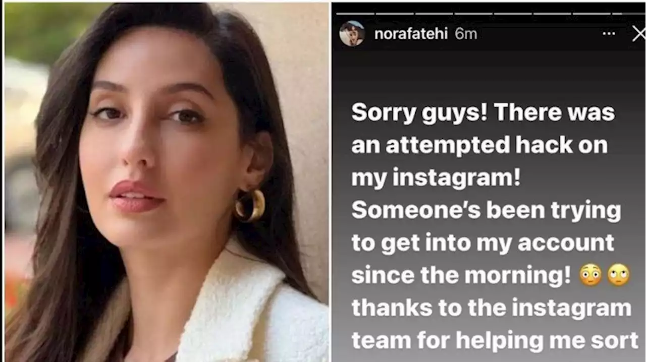 Nora Fatehi: हैकिंग की वजह से डिलीट हुआ था नोरा फतेही का इंस्टाग्राम हैंडल, अकाउंट रिस्टोर होते हुए एक्ट्रेस ने किया पहला पोस्ट