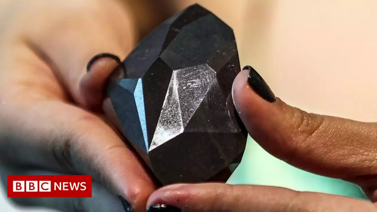 The Enigma: Mysterious black diamond up for auction