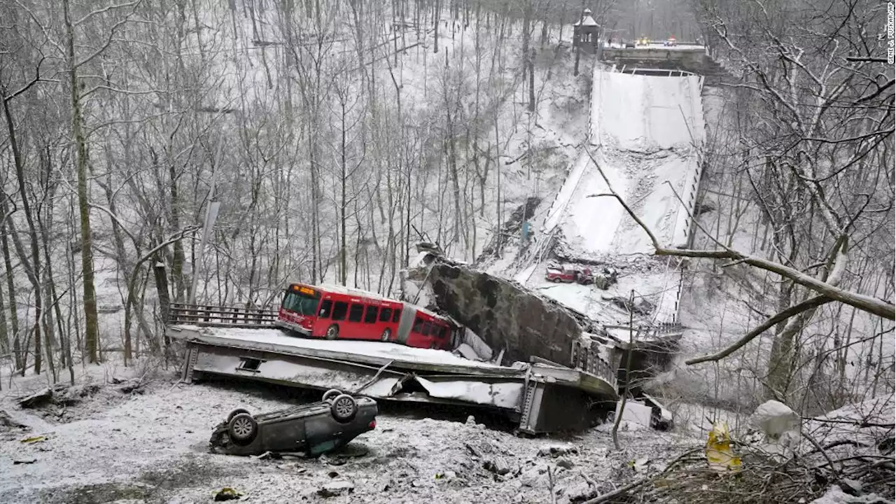 Pennsylvania officials agree to spend $25 million to replace a Pittsburgh bridge one week after it collapsed