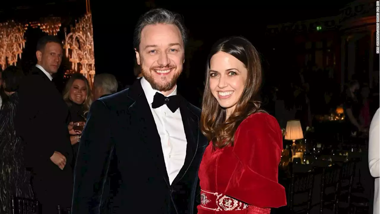 James McAvoy confirms he secretly married girlfriend Lisa Liberati