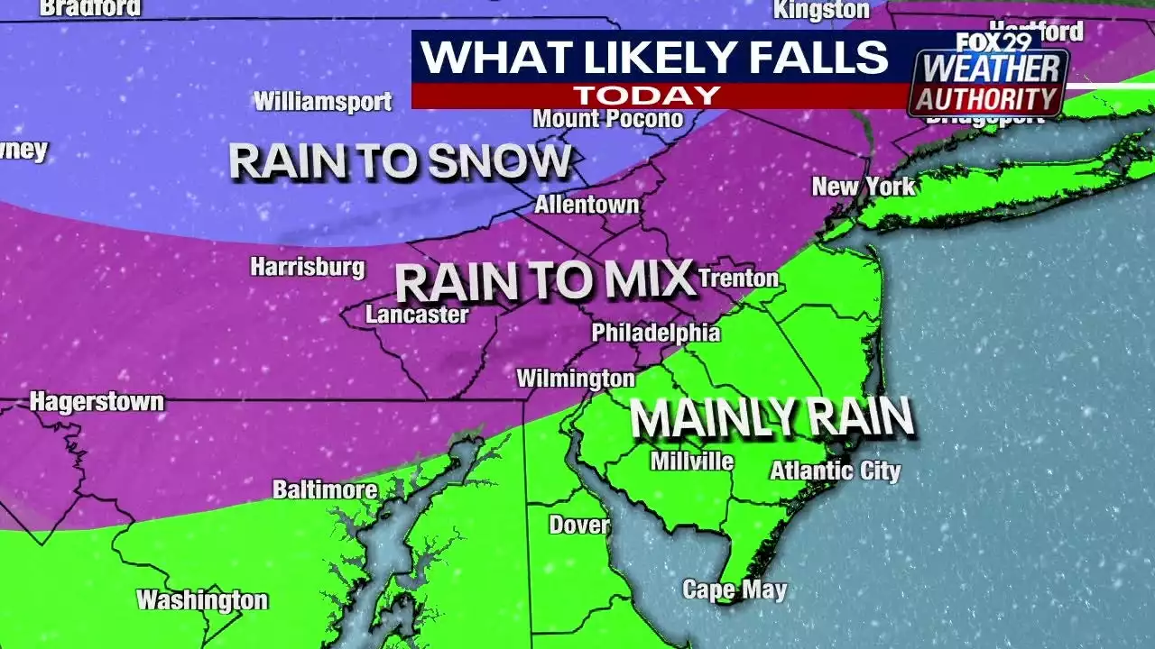 Major winter storm to bring rain, freezing rain to area Friday as temperatures plunge