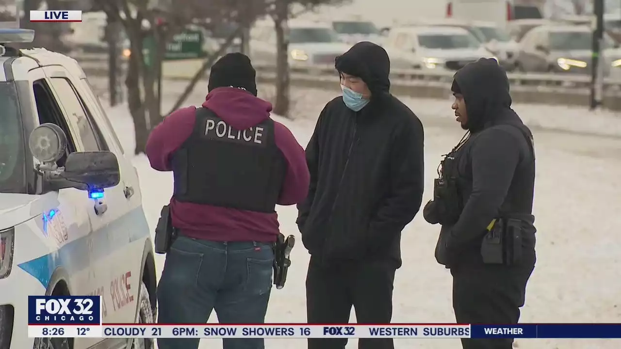 Chicago student rescued from Lake Michigan ice after walking 1,000 feet offshore