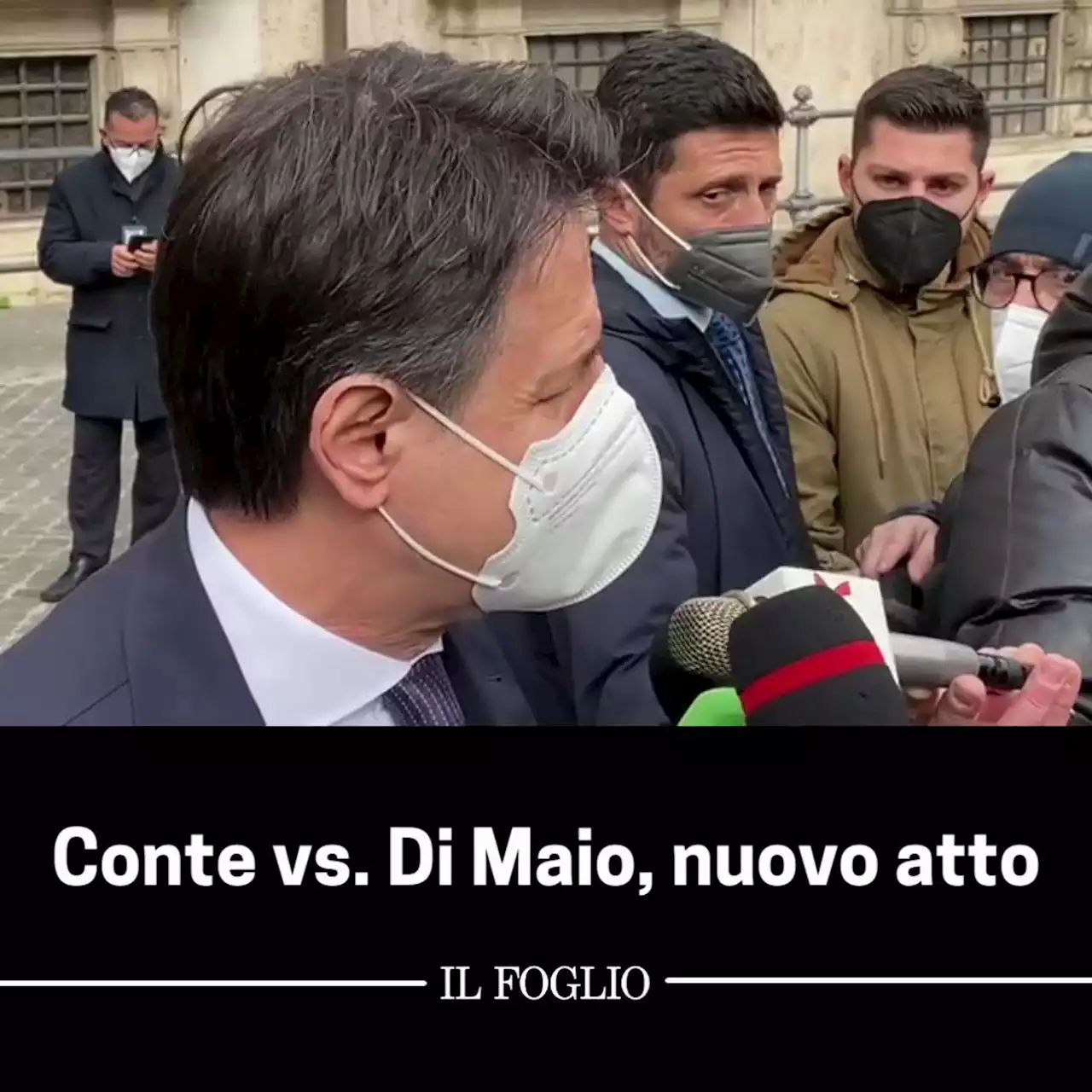 Conte va da Draghi a Palazzo Chigi. E attacca Di Maio: 'Correnti vietate da statuto M5s'