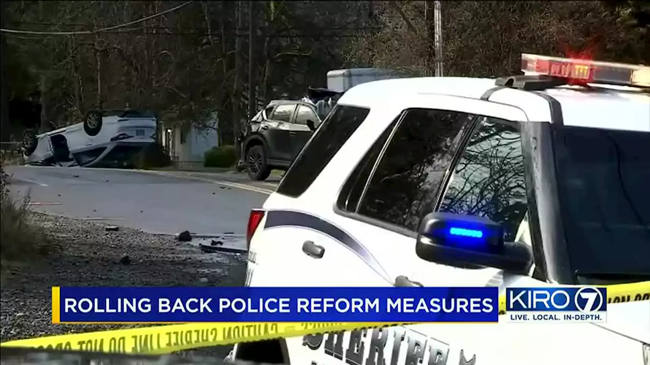 Lawmakers take steps to roll back reform measures that some say interfered with policing