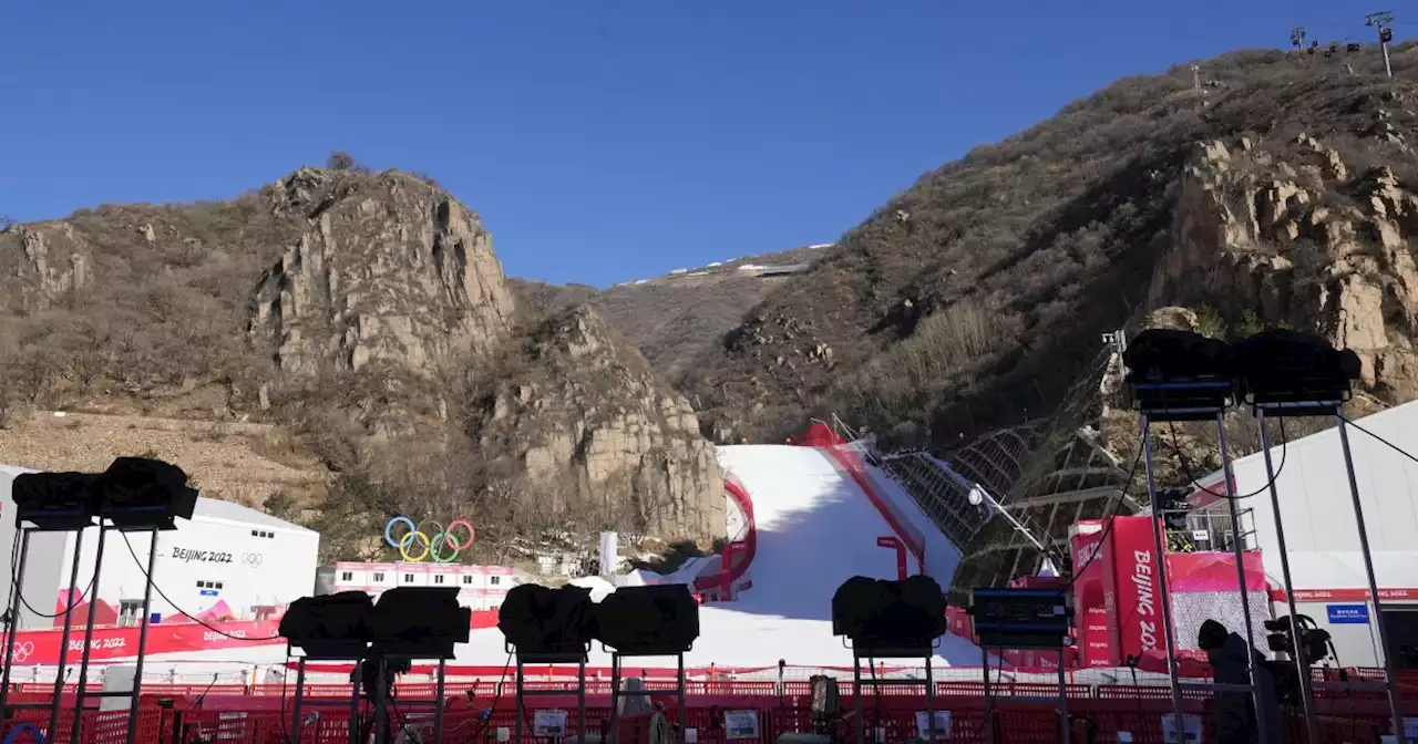 Otherworldly feel of Alpine skiing venue a perfect fit for unusual Beijing Olympics