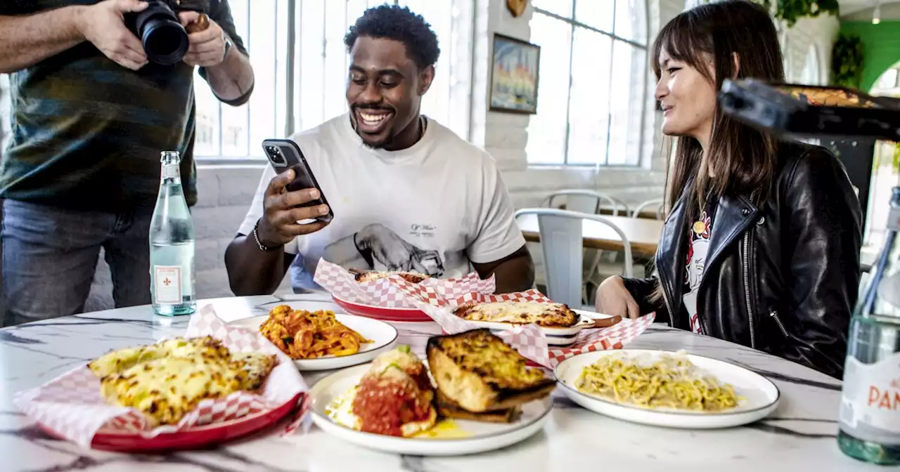 The Rams' Sebastian Joseph-Day talks Super Bowl food and his YouTube series