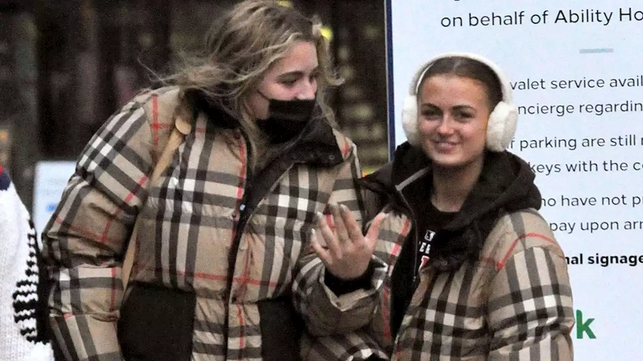 Maisie Smith and Tilly Ramsay step up friendship in matching Burberry coats