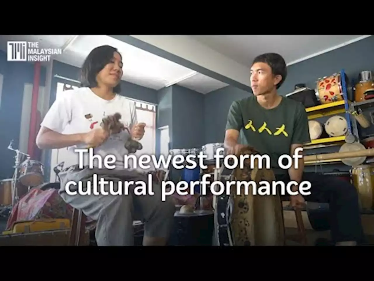 The 24 Festive drums are the newest form of cultural performance