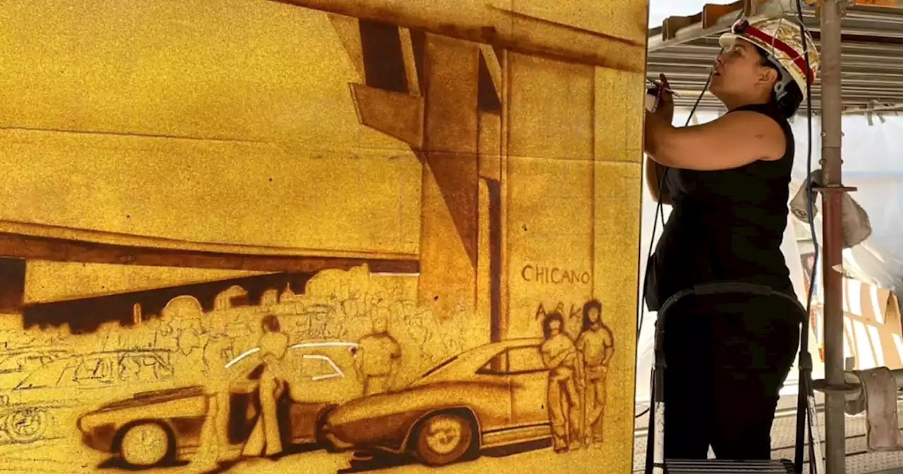 'I haven't seen any murals like this': Art pays homage to Chicano lowrider history