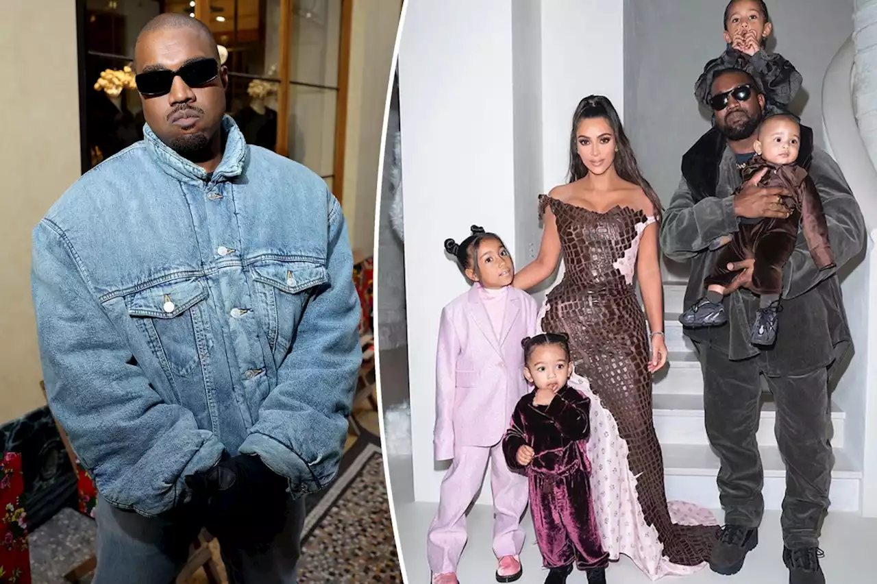 Kanye West ‘hardly sees his children’ amid ongoing Kim Kardashian divorce