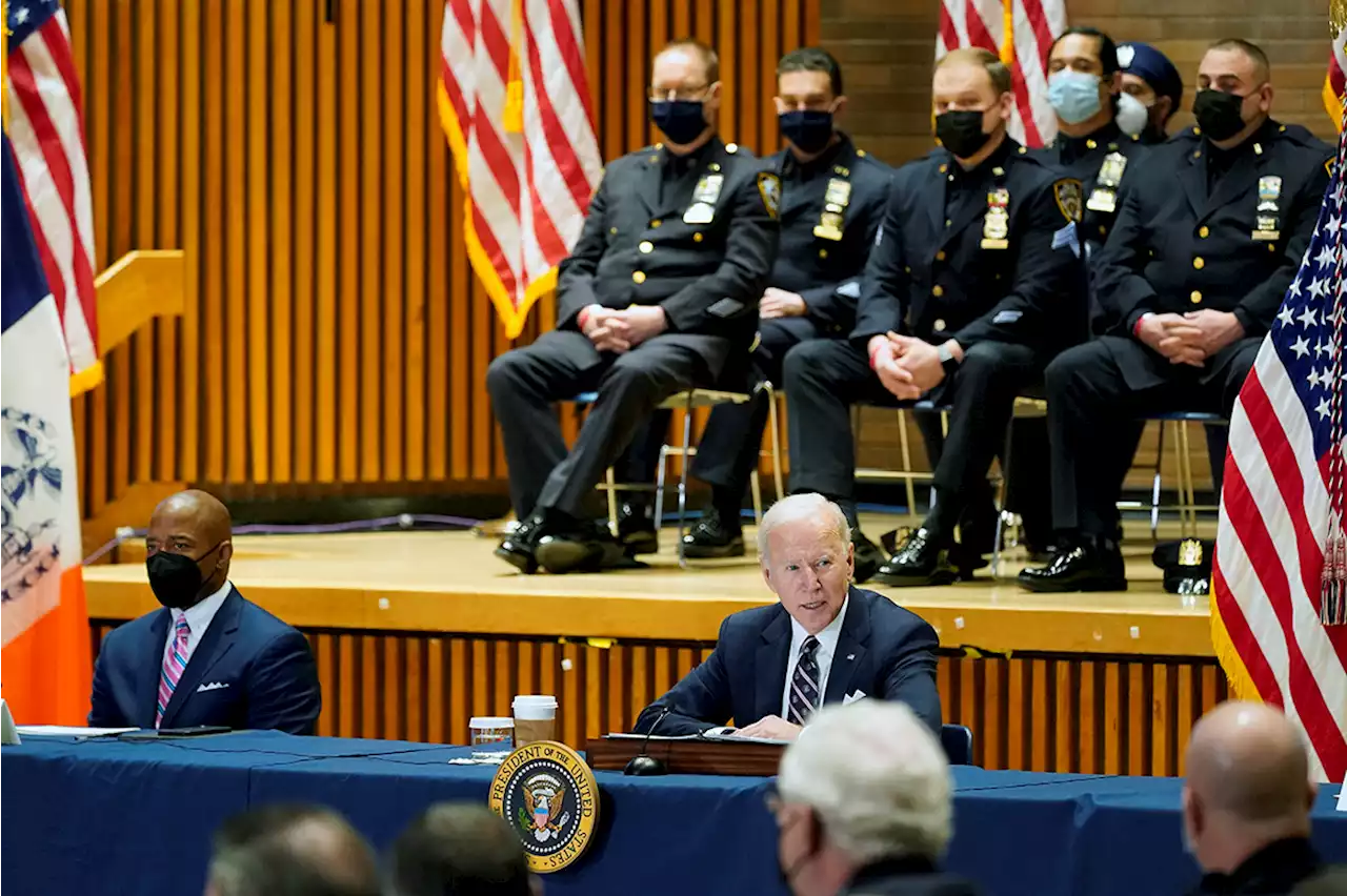 Biden vows not to 'abandon our streets' during New York City visit focused on violent crime