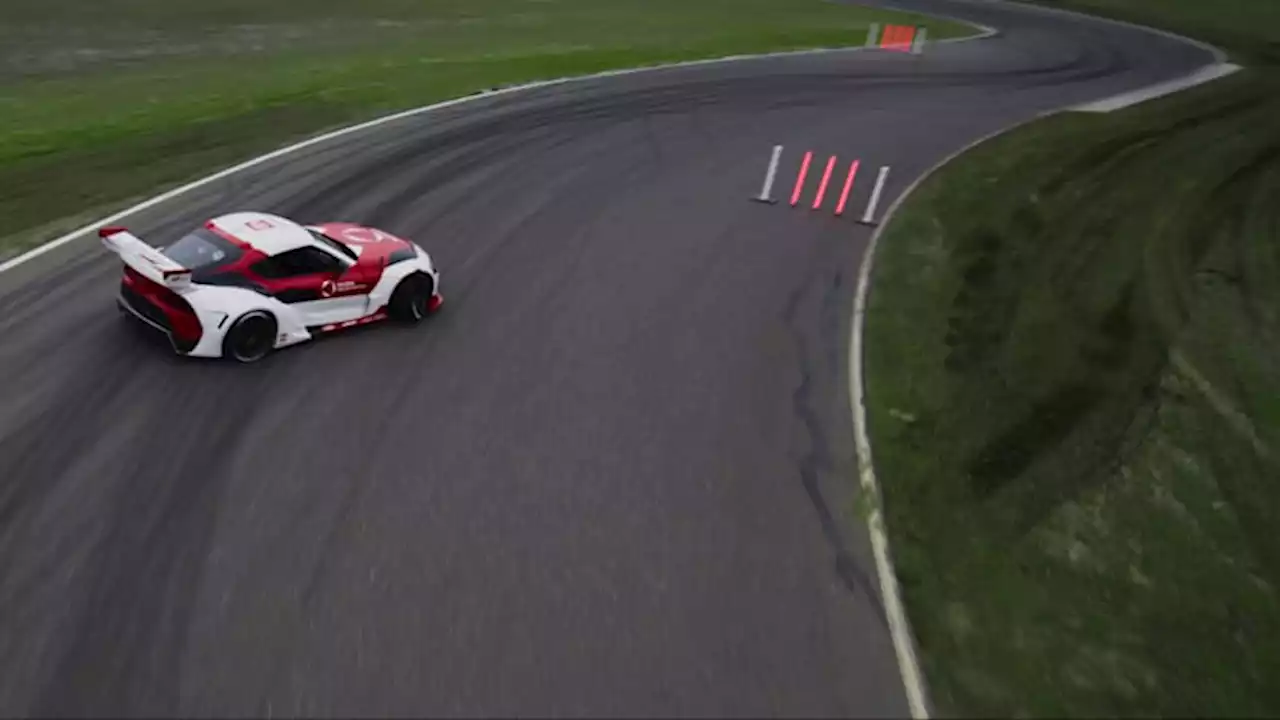 Toyota Supra learns how to drift, all by itself