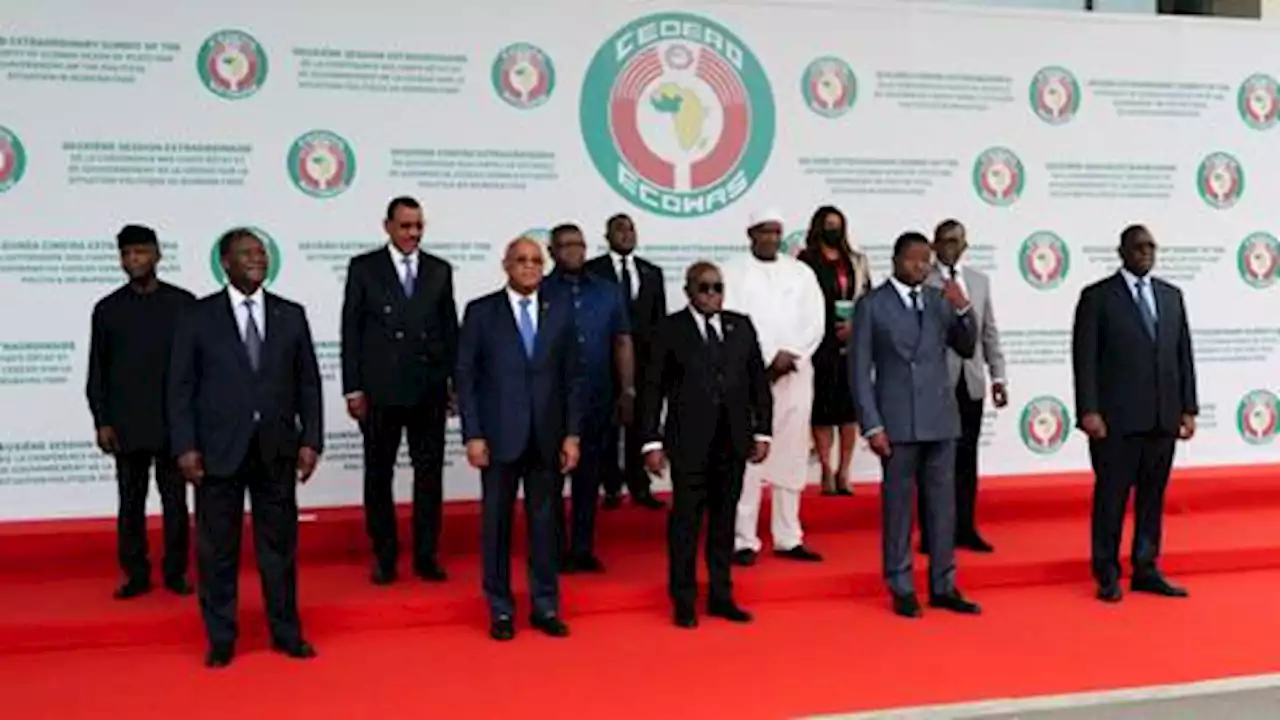 ECOWAS bloc rules out new sanctions against coup-hit Burkina Faso