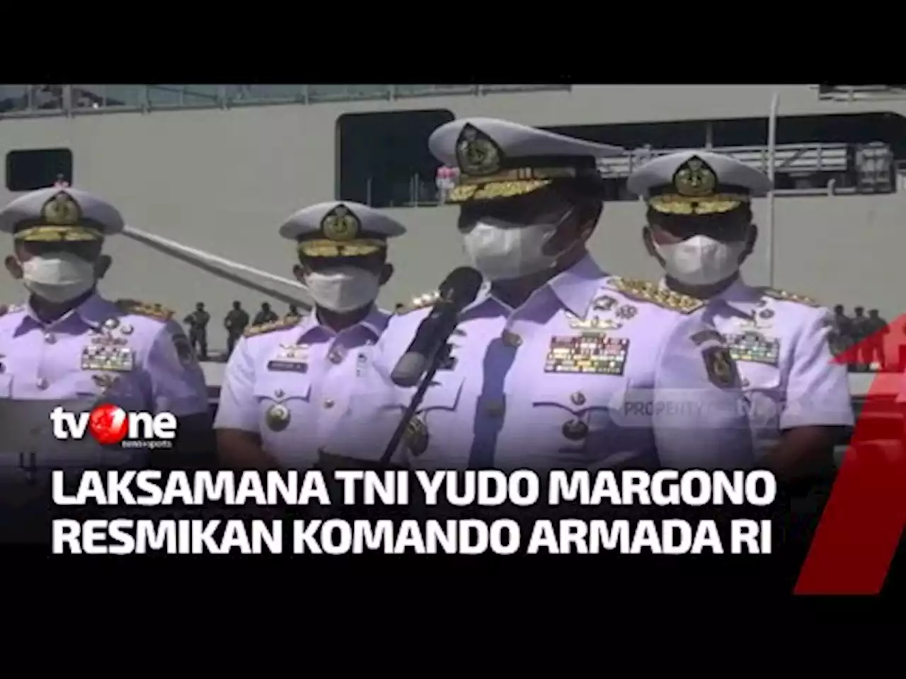 KSAL Resmikan Pembentukan Koarmada RI TNI AL - tvOne