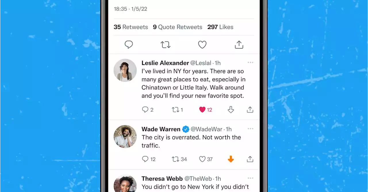 Twitter expands downvote test worldwide