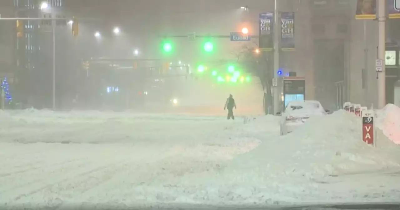 Flights canceled at Cleveland Hopkins as winter storm lingers