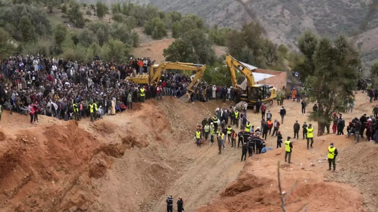 Urgent rescue underway to free five-year-old boy trapped in well