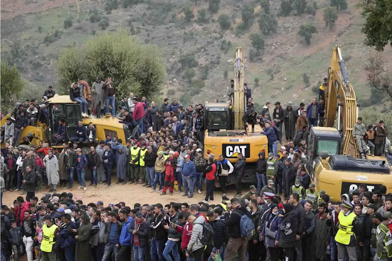 Moroccan rescuers reach 'very advanced stage' in operation to save 5-year-old boy trapped in well