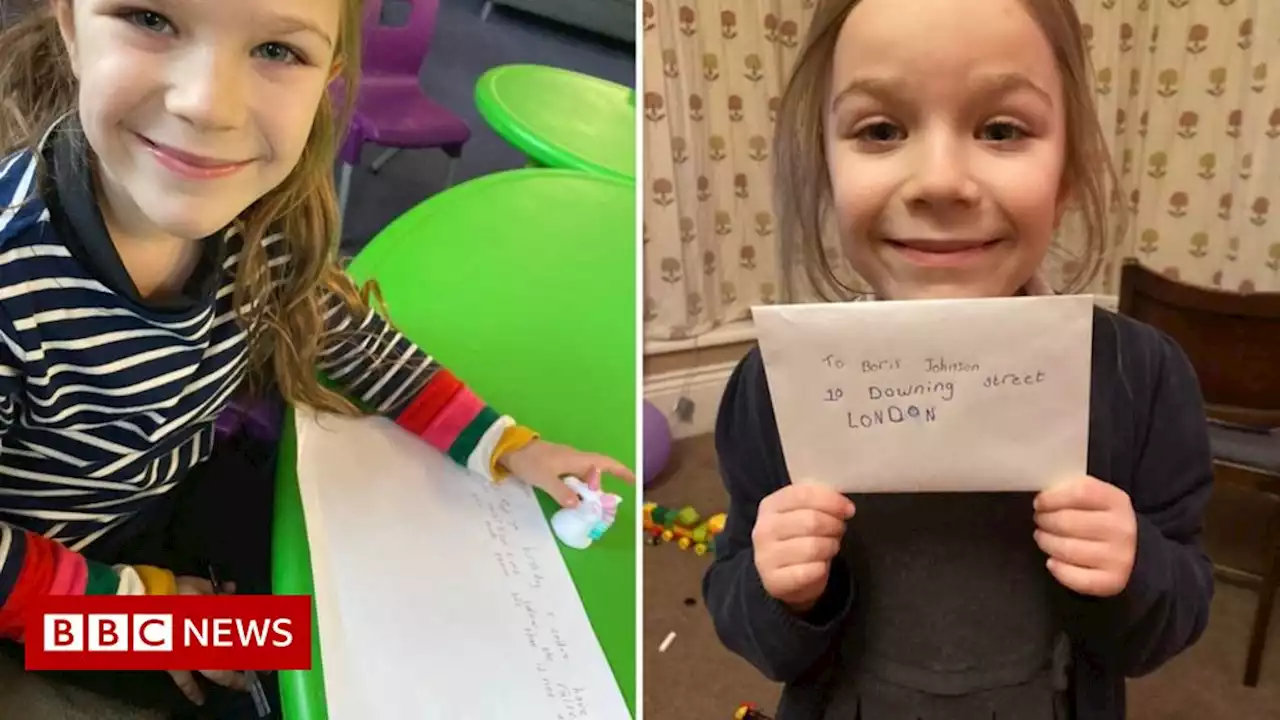 Girl who followed party rules asks Boris Johnson for apology