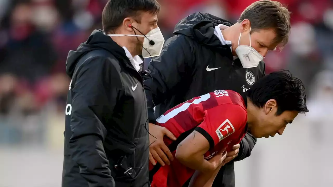 Eintracht Frankfurt: Hasebe droht wochenlange Pause