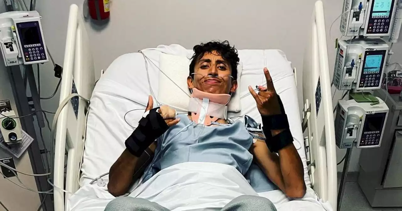 'Casi me mato': en emotivo mensaje, Egan Bernal reveló que se rompió 20 huesos