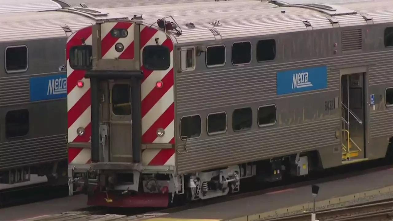 Metra BNSF Trains Stalled At Congress Park Station After Person Is Hit By Train