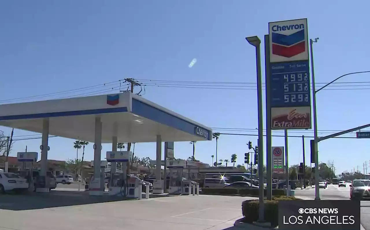 Gas Prices Reach Record Highs In Orange, Los Angeles Counties