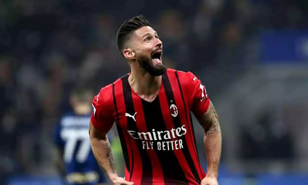 Milan, Giroud: 'I derby si vincono, non abbiamo mai mollato. Scudetto? Siamo in corsa, è ancora lunga'