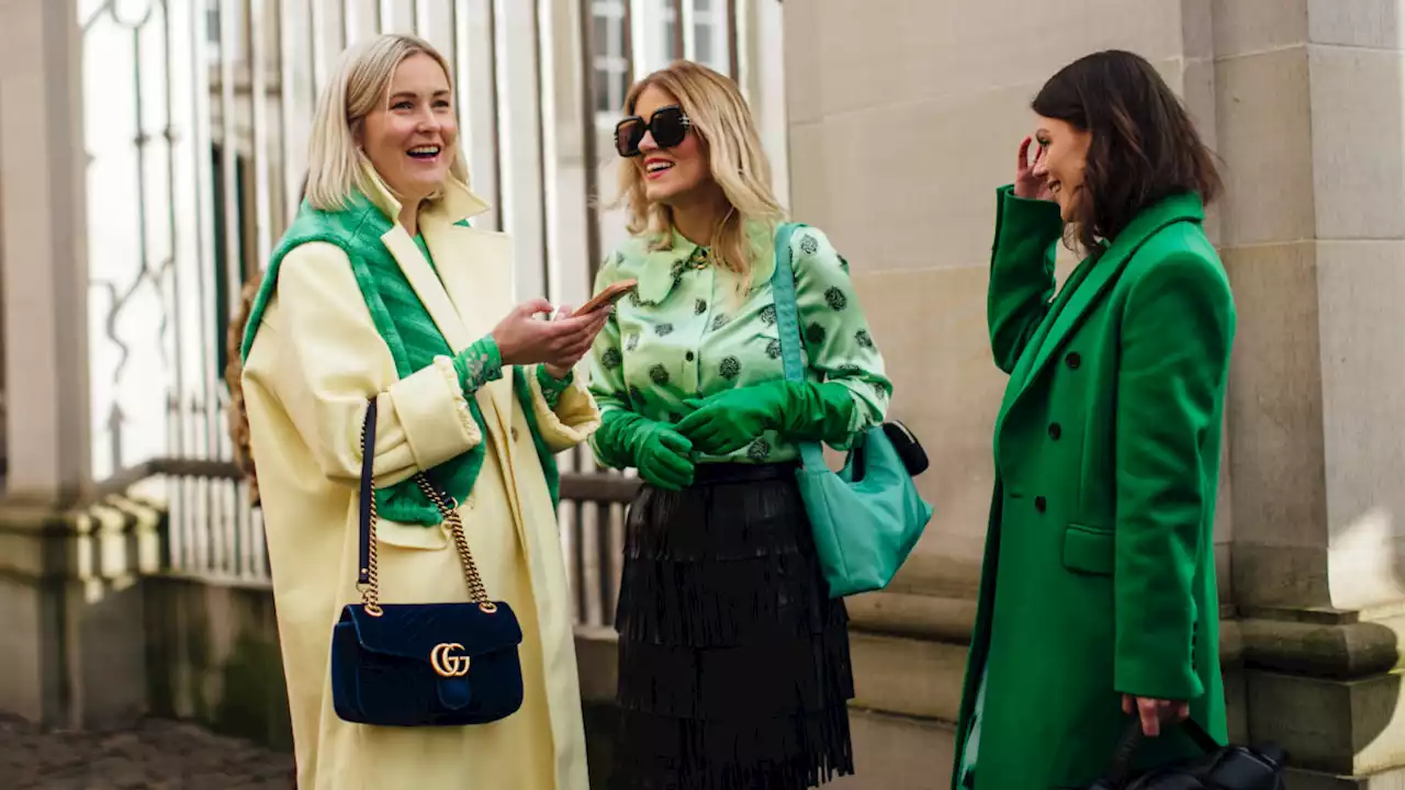 Can You Guess the Color on Everyone's Mind at Copenhagen Fashion Week?