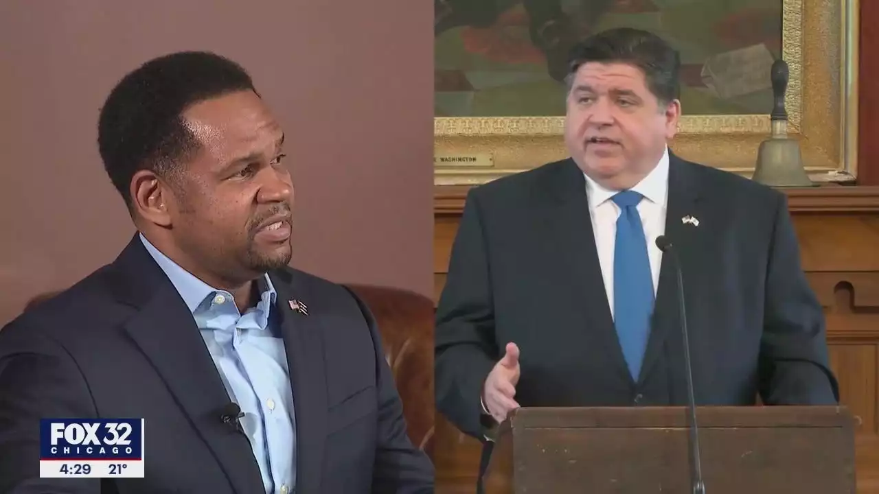 Illinois governor's race: Aurora mayor accuses Pritzker of being soft on crime