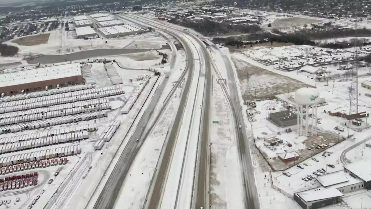 North Texas snow totals: Here's how much snow fell across the Metroplex