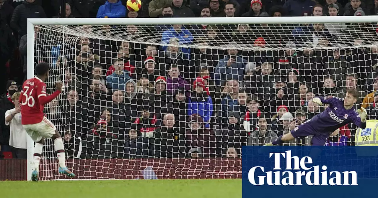 Middlesbrough knock Manchester United out of FA Cup on penalties