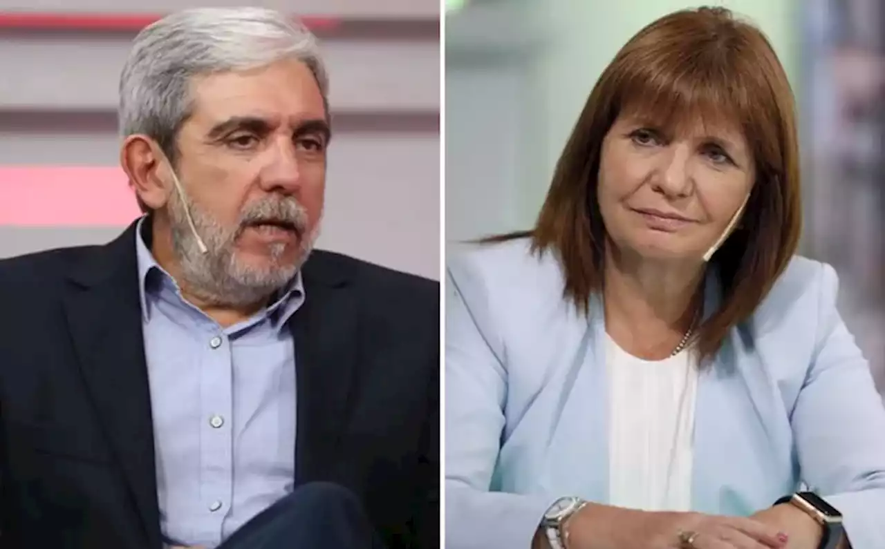 Exabrupto: Aníbal Fernández cruzó a Patricia Bullrich y le dedicó una catarata de insultos