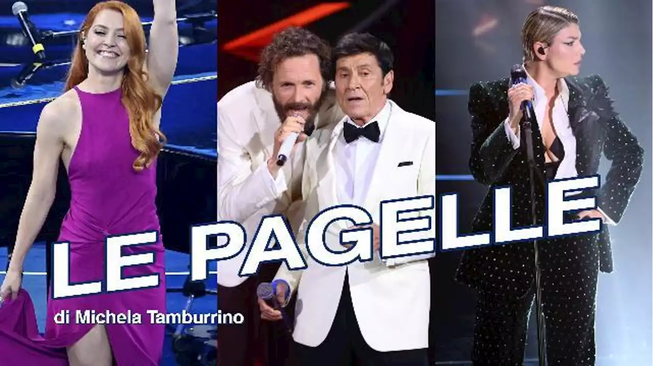 Look Sanremo 2022, le pagelle di Michela Tamburrino: 'Noemi è un guazzabuglio, Jovanotti e Morandi da ristorante fuori stagione, Emma è un po' troppo'