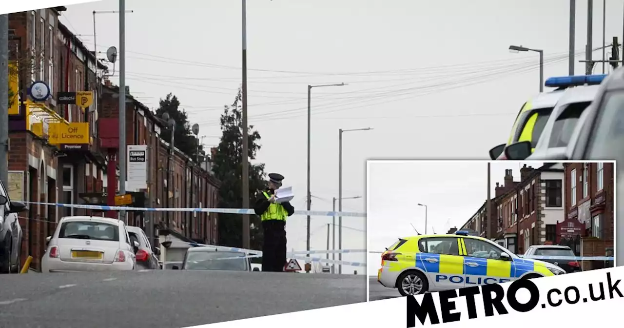 Four boys arrested after man, 20, stabbed to death in town near Manchester