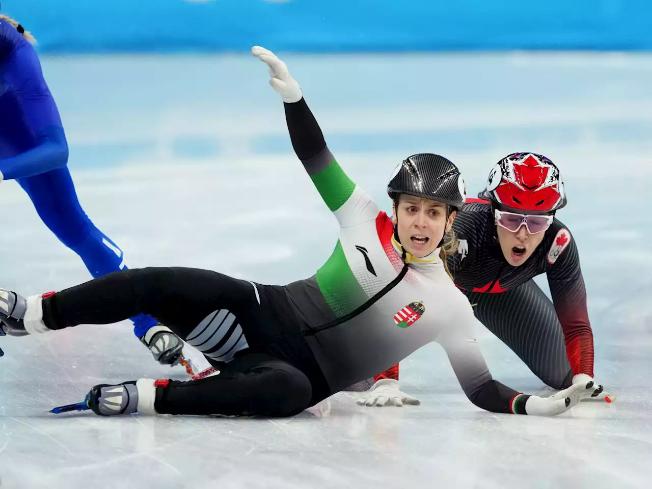 'Mistakes happen': Canada disqualified in Olympic final of mixed relay short track speed skating