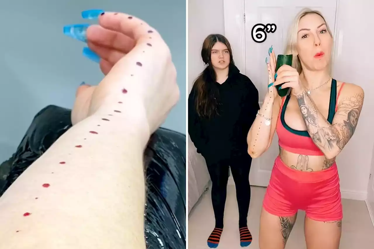 Mom gets ruler tattoo to measure penis sizes before sex: ‘A tool to enhance my life’