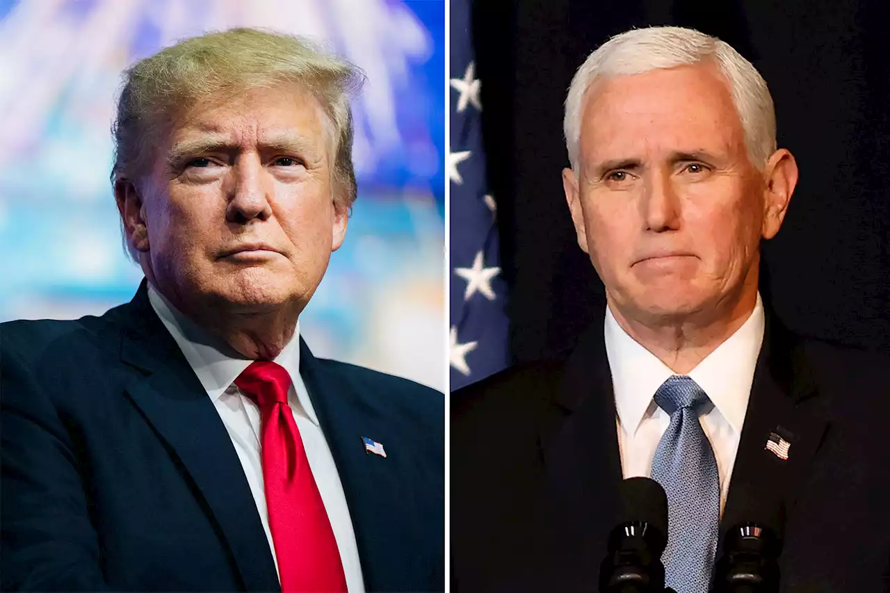 Trump blasts Pence for calling him ‘wrong,’ for suggesting VP could overturn election