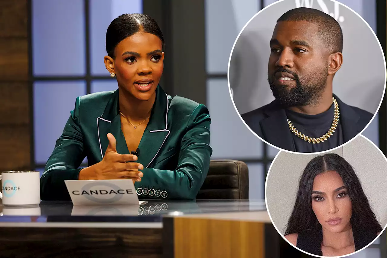 Candace Owens defends Kanye West against Kim Kardashian: ‘Kim is wrong’