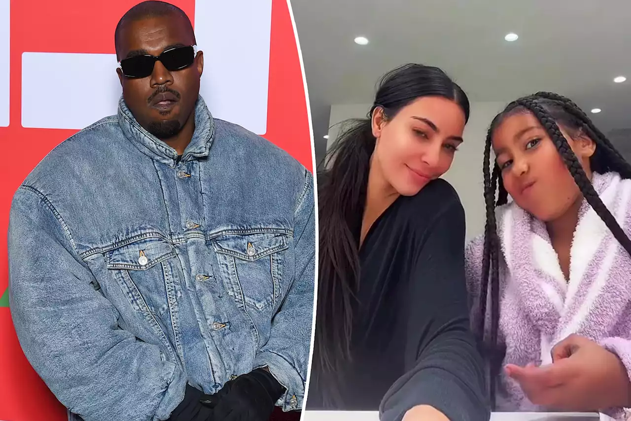 Kanye West: My daughter North is on TikTok against my will