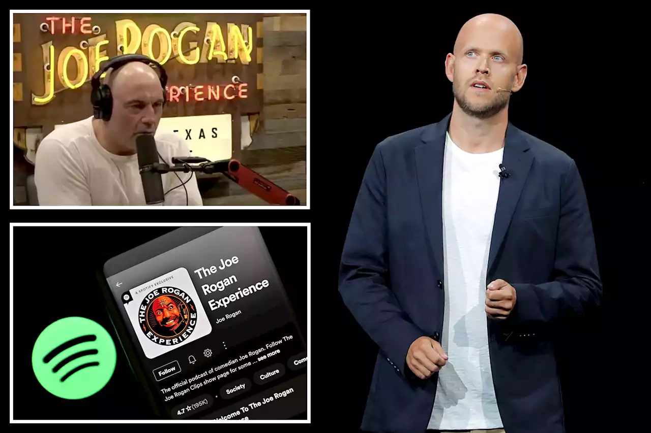 Spotify CEO stands by Joe Rogan