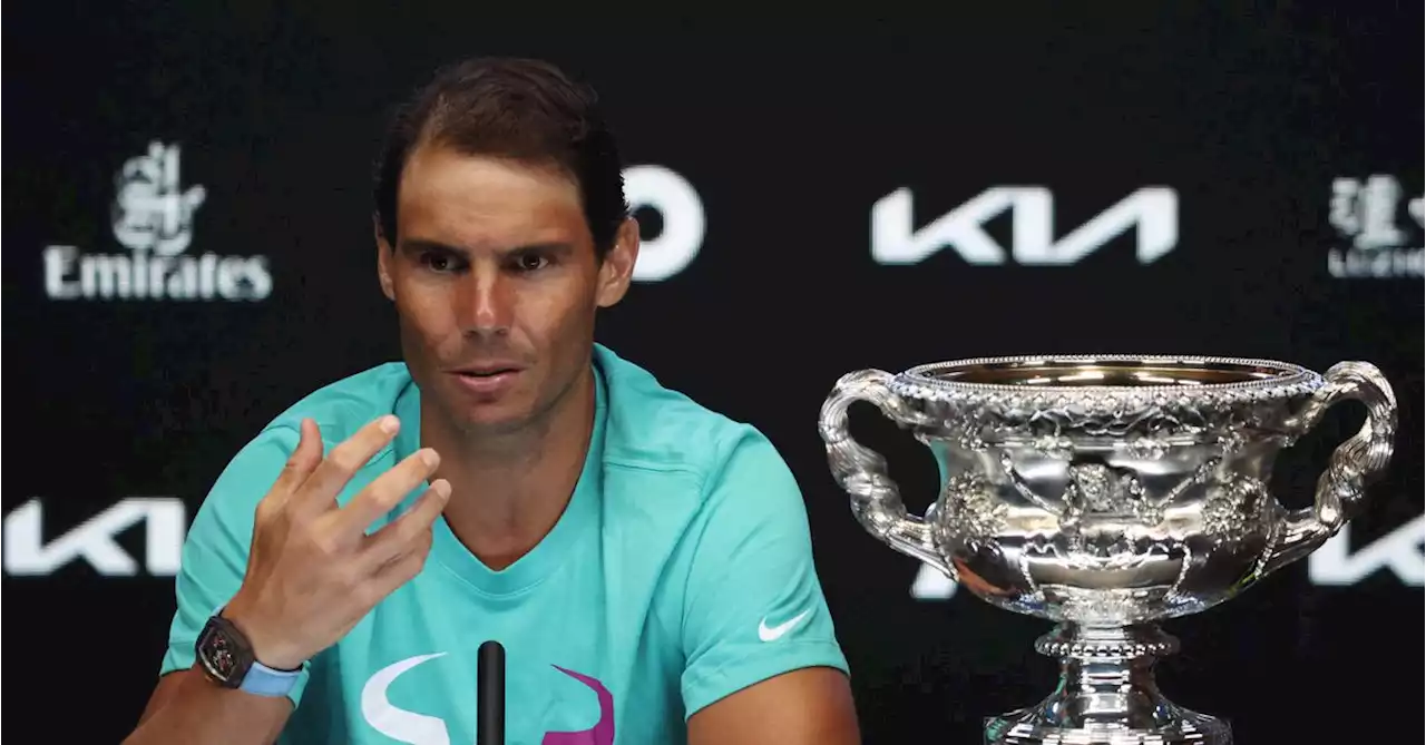 Nadal feels lucky to be part of dominant 'Big Three'