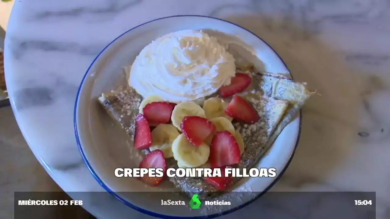 ¿Cuáles son las diferencias entres las crepes francesas y las filloas gallegas?